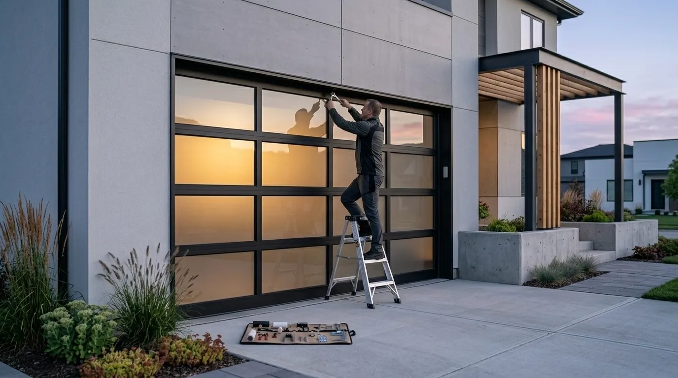 New Garage Door Installs for The Pinery's 1990s-Built Homes in Aurora