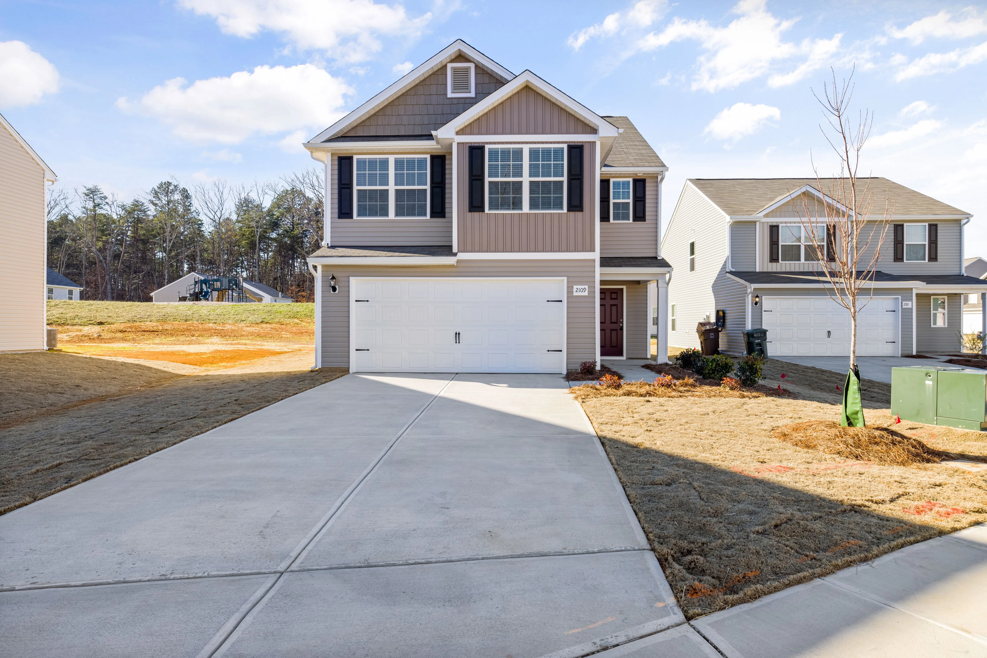 Residential garage door in Berkley