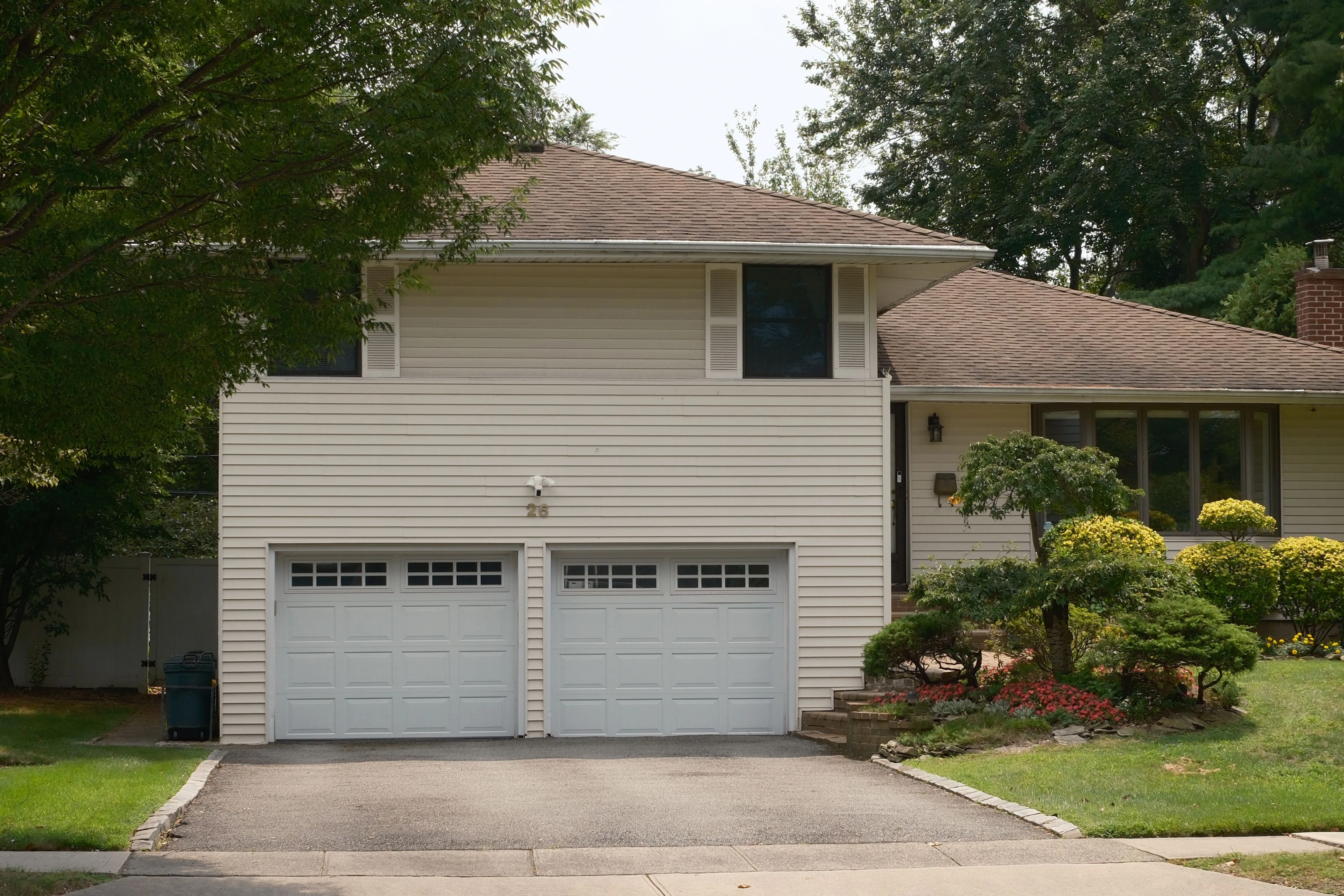 Residential garage door in Commerce City