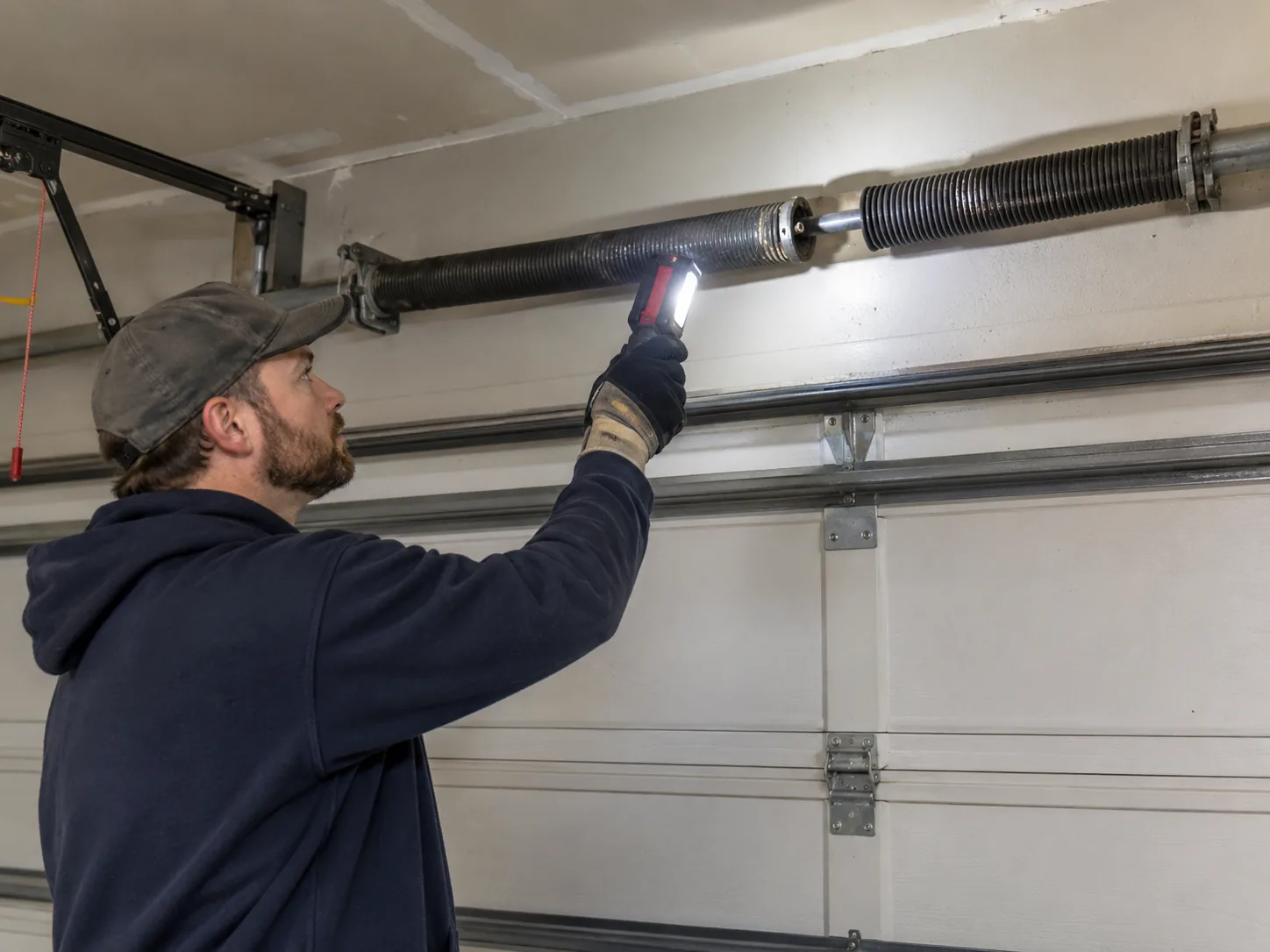 Spring Repair for Northglenn's Early-1970s Garage Doors in Aurora